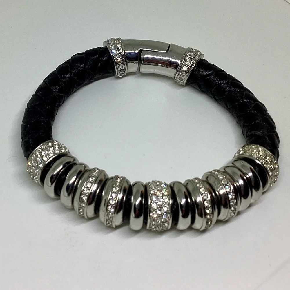 NIB! 2009 Serena Williams Leather Bracelet